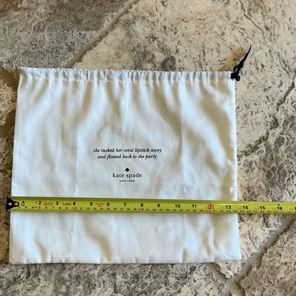 Kate Spade Cream Drawstring Bag - Picture 3 of 4